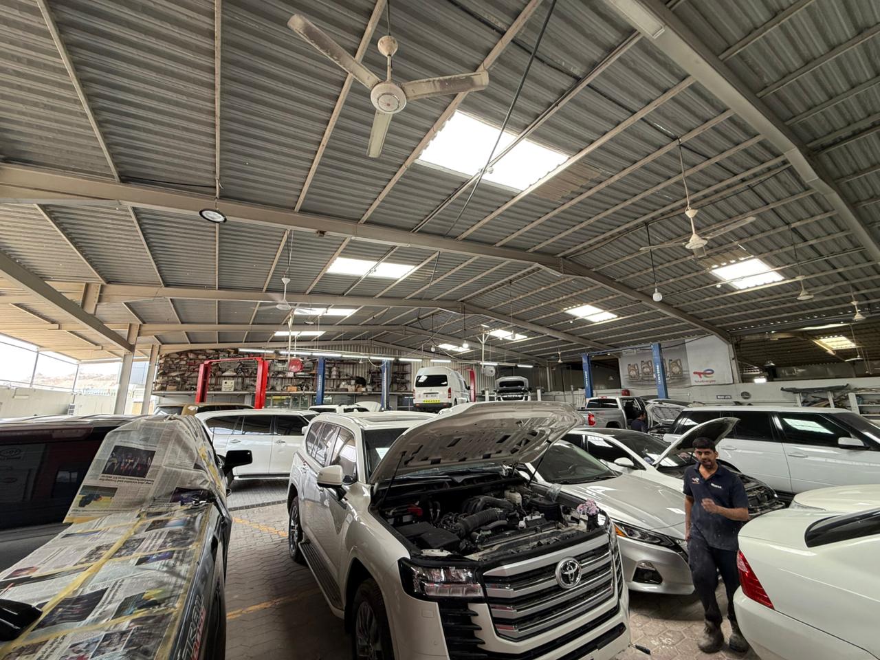 World Link Auto Group workshop floor